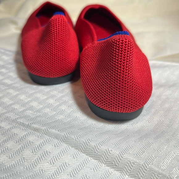 Rothy’s ballet flats shoes bright red textile 8.5 - Picture 6 of 10